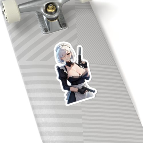0058 Fiona Frost Maid Tactical Waifu Sticker - Image 8