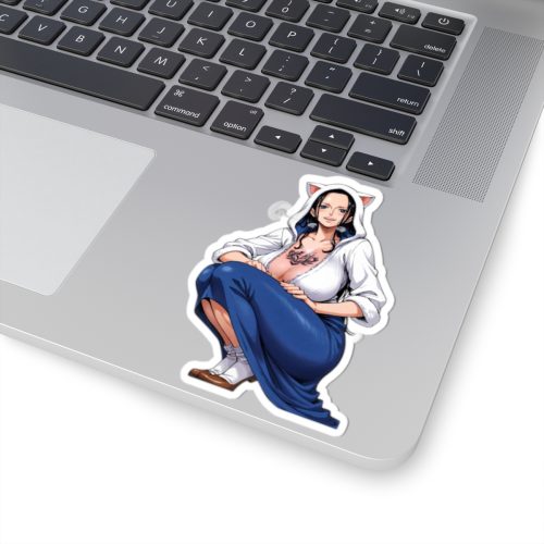0474 Nico Robin Catgirl Casual Anime Vinyl Sticker - Image 5