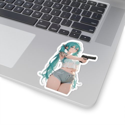 0184 Sedutive Miku With Gun - Image 5