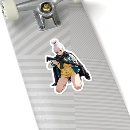 0028 Ayase Seiko Gun Tactical Waifu Sticker - Image 8