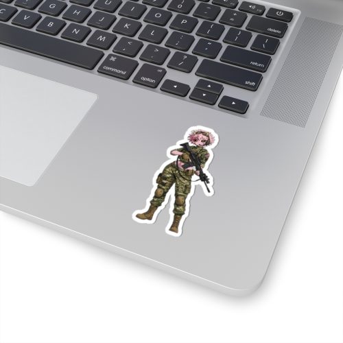 0082 Mina Ashido Tactical Waifu Sticker - Image 2
