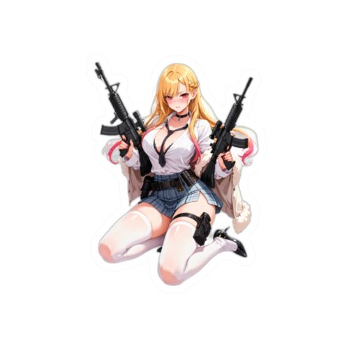 0091 Kitagawa Marin Tactical Waifu Sticker - Image 10