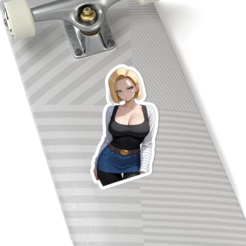 0353 Sensuous Style Android 18 Sticker - Image 8