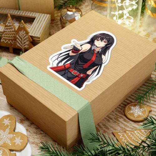 0416 Akame ga KILL - Blow a Kiss Sticker - Image 9