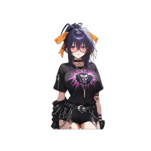 0436 Akeno Himejima Fanart Sticker - Image 1