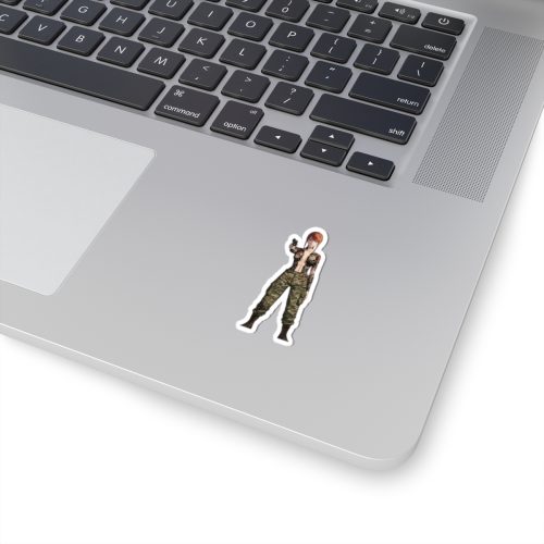 0098 Makima Tattoo Tactical Waifu Sticker - Image 11