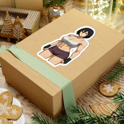 0363 Strong Mikasa Ackerman Sticker - Image 9