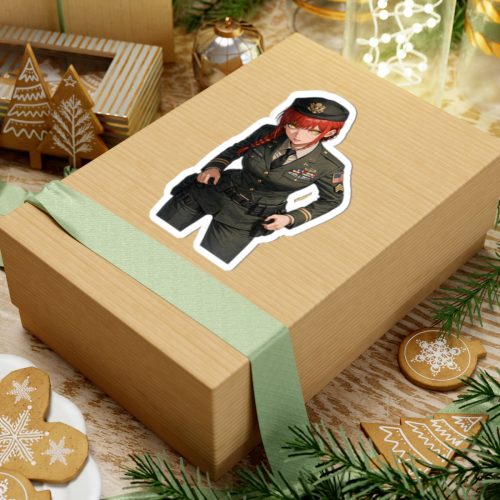 0129 Maikama Officer Tactical Waifu Sticker - Image 9