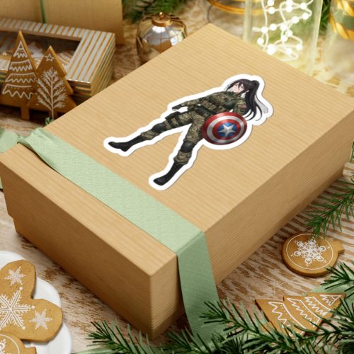 0069 Hanabi Hyuga Captain Tactical Waifu Sticker - Image 9