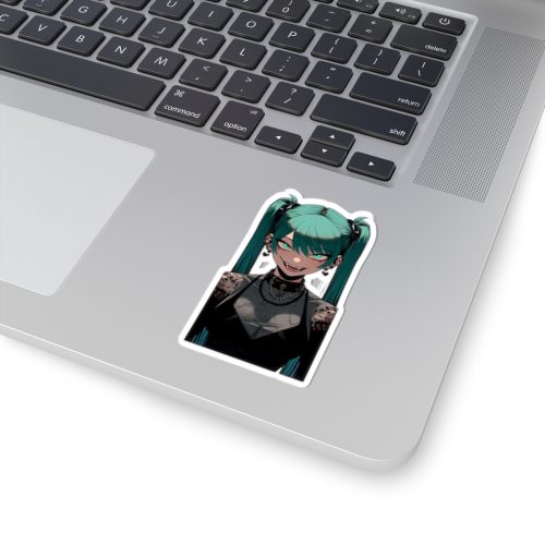 0434 Miku With Devil Smile Sticker - Image 2