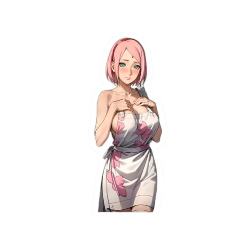 0146 Haruno Sakura Waifu Sticker - Image 1