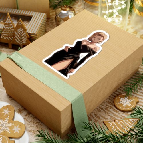 0360 Sexy Dress Android 18 Sticker - Image 9