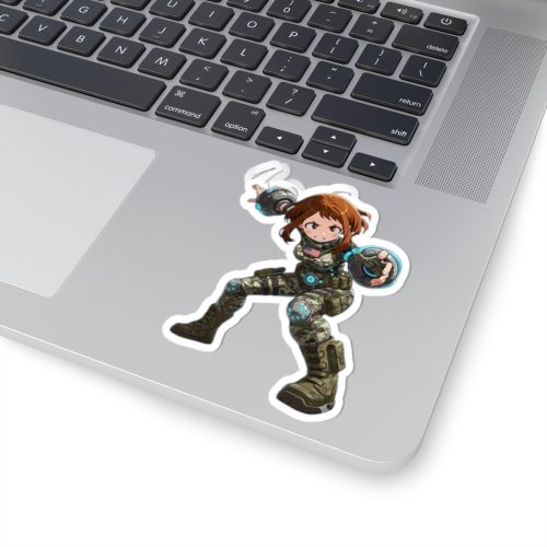 0077 Uraraka Ochako Tactical Waifu Sticker - Image 5