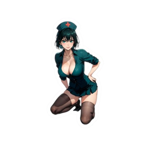 0163 Fubuki Nurse Waifu Sticker - Image 10