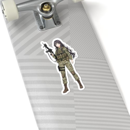 0079 Kaoruko Waguri Tactical Waifu Sticker - Image 8