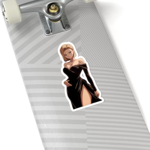 0360 Sexy Dress Android 18 Sticker - Image 8