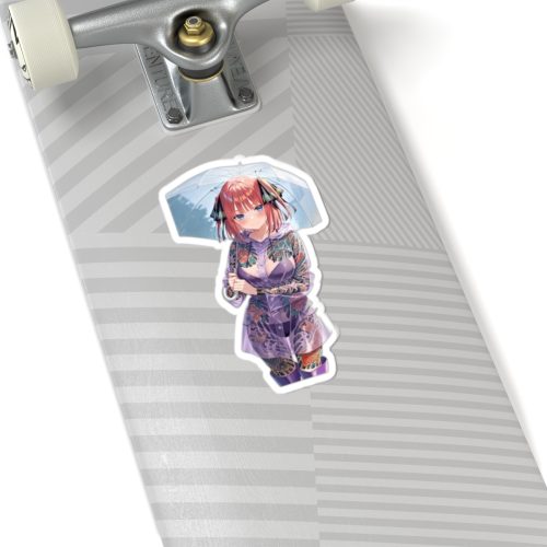 0014 Nino Nakano Tattoo Rain Waifu Sticker - Image 8