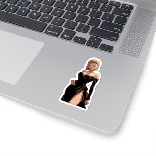 0360 Sexy Dress Android 18 Sticker - Image 2