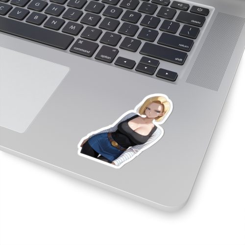 0353 Sensuous Style Android 18 Sticker - Image 2