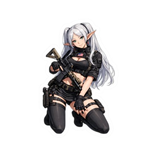 0131 Frieren Tactical Waifu Sticker - Image 10