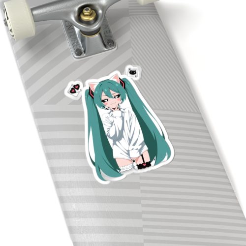 0477 Hatsune Miku Catgirl Cute Anime Sticker - Image 8