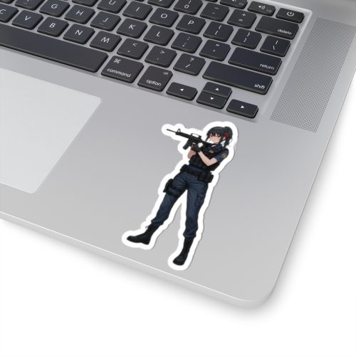 0076 Yor Forger Police Tactical Waifu Sticker - Image 5