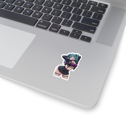 0487 Hatsune Miku Baddie Vinyl Sticker - Image 11