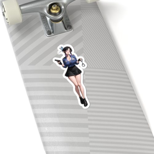 0128 Kochou Shinobu Police Waifu Sticker - Image 8