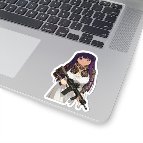 0016 Fern Tattoo Tactical Waifu Sticker - Image 5