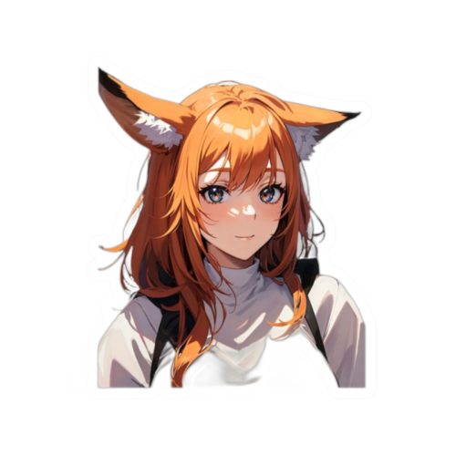 0396 Spice and Wolf Holo Sticker - Image 10
