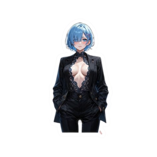 0176 Rem Waifu Sticker - Image 10