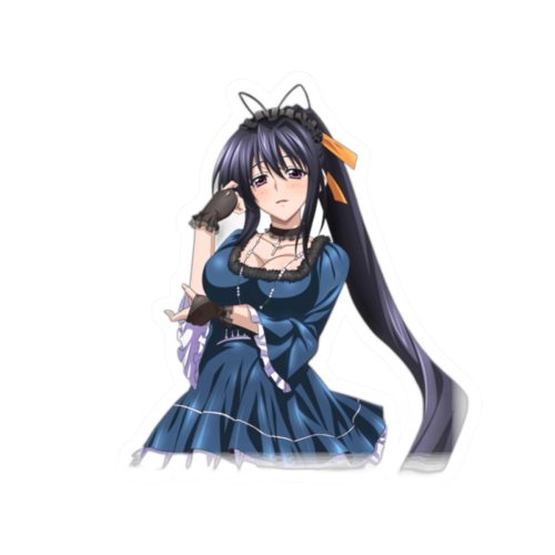 0421 Elegant Akeno Himejima Sticker - Image 10