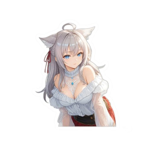 0004 Alya Kujo Elegant Feline Sticker - Image 7