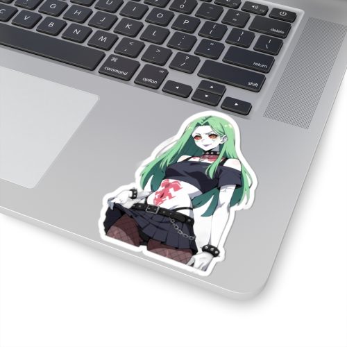 0485 Rebecca Cyberpunk Futuristic Sticker - Image 5