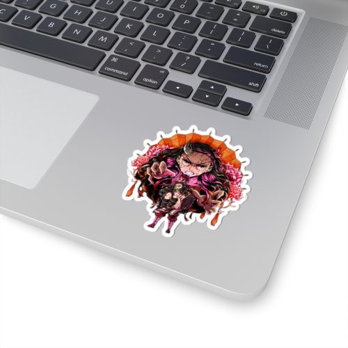 0139 Nezuko Demon Waifu Sticker - Image 2