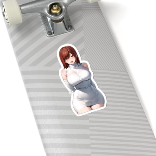 0471 Ezra Scarlet Charming White Dress Anime Vinyl Sticker - Image 8