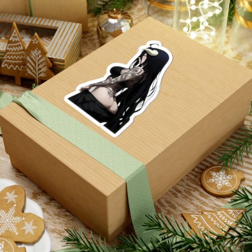 0499 Albedo From Overlord Gothic Tattooed Waifu Sticker - Image 9