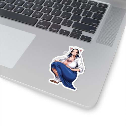 0474 Nico Robin Catgirl Casual Anime Vinyl Sticker - Image 2