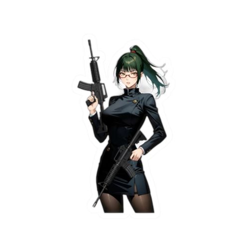 0051 Maki Zen 39 in Tactical Waifu Sticker - Image 4