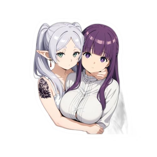 0459 Fern x Frieren Waifu Sticker - Image 7