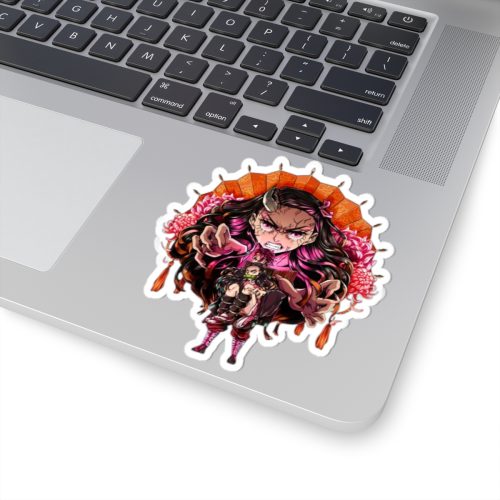 0139 Nezuko Demon Waifu Sticker - Image 5