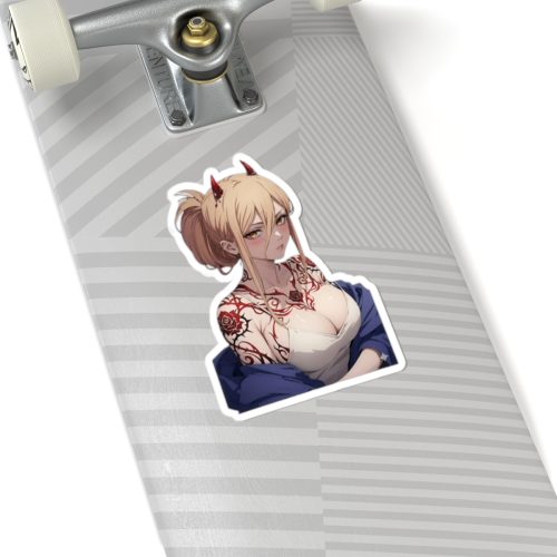 0093 Power Sexy Tattoo Waifu Sticker - Image 8