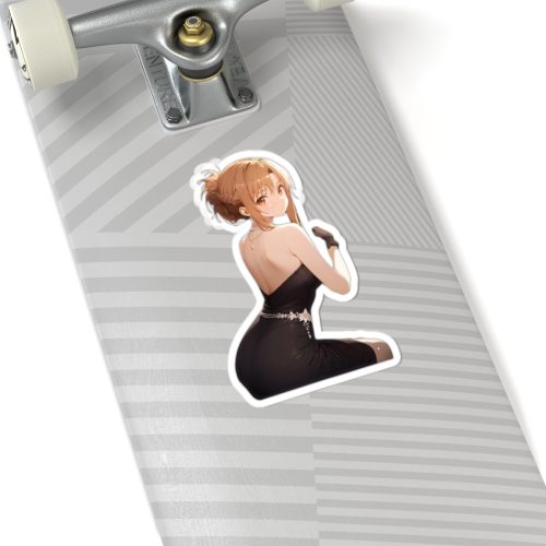 0446 Asuna Black Dress Glamour Sticker - Image 8