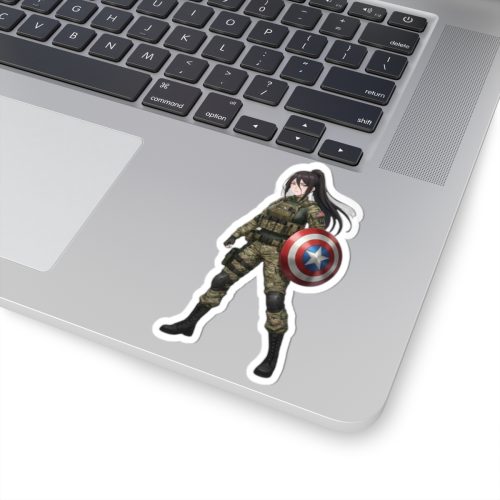 0069 Hanabi Hyuga Captain Tactical Waifu Sticker - Image 5