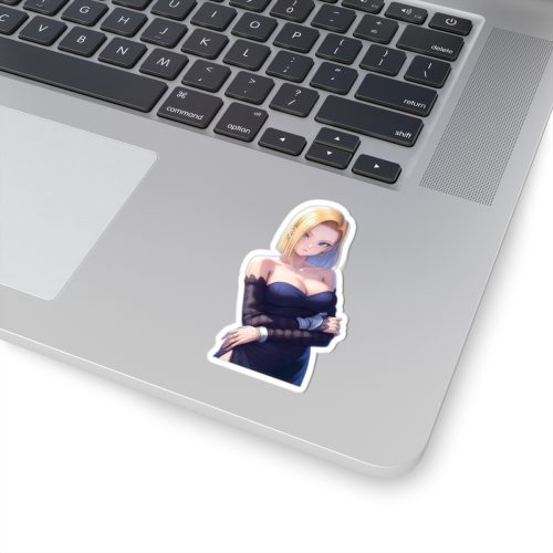 0359 Suggestive Android 18 Sticker - Image 2