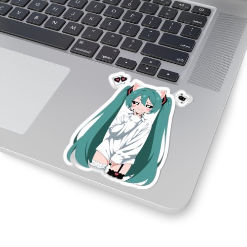 0477 Hatsune Miku Catgirl Cute Anime Sticker - Image 5