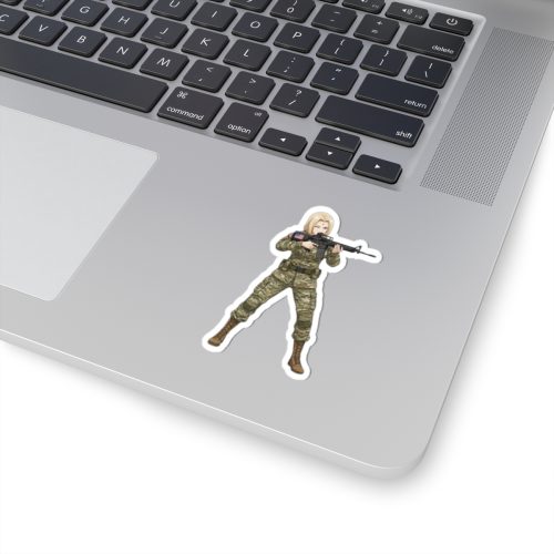 0087 Tsunade Tactical Waifu Sticker - Image 2