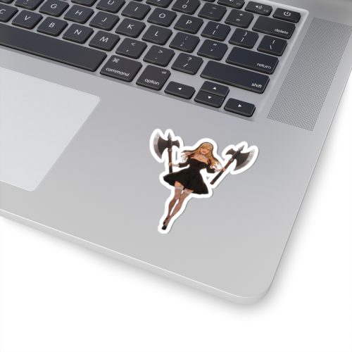 0067 Kitagawa Marin Two Ax Tactical Waifu Sticker - Image 2