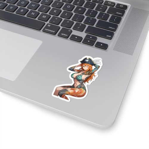 0052 Nami Tattoo Tactical Waifu Sticker - Image 2