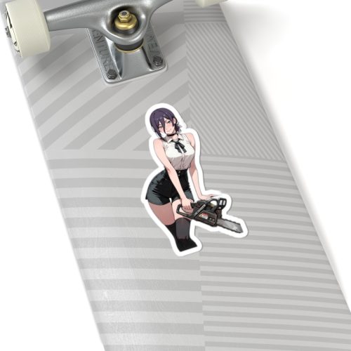 0019 Reze Holding A Chainsaw Waifu Sticker - Image 8